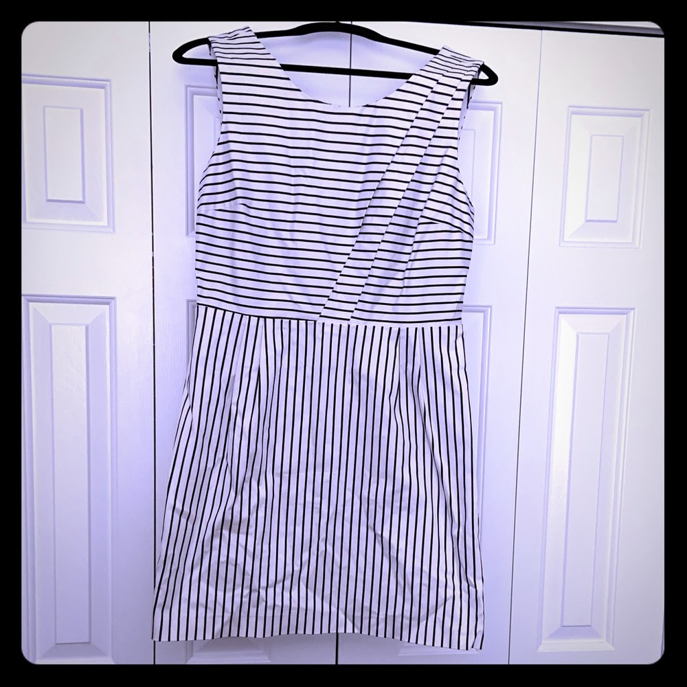 Pinstripe dress